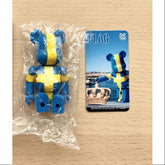 Bearbrick Series 16 FLAG Sweden 100%